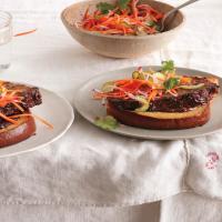 Hoisin-Glazed Meatloaf Sandwiches image