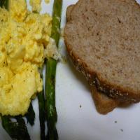 Roasted Asparagus With Scrambled Eggs - Barefoot Contessa / Ina_image