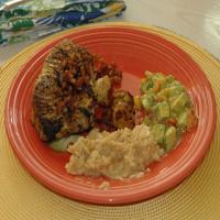 African Adobo-Rubbed Tuna Steaks image