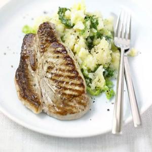Pork with swede colcannon image