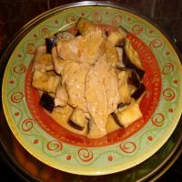 Thai Red Pork Curry With Aubergines image