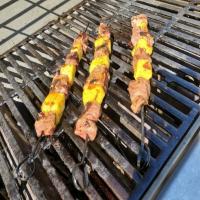 Sunny's Quick Beef and Pineapple Skewers image