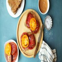 Peanut Butter and Tomato Toast image