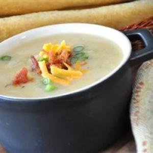 Easy Baked Potato Soup image