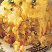 Country Ham and Corn Casserole_image