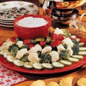 Dill Vegetable Dip_image