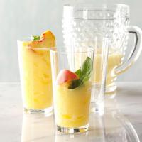 Peach-Basil Lemonade Slush_image