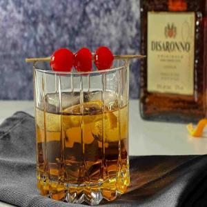 Cocktail recipe: Amaretto Old Fashioned, with bourbon and maple_image