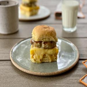 Make-Ahead Chicken Sausage Breakfast Sliders image