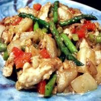 Chicken Stir-Fried With Bosc Pears image