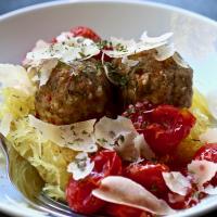 Keto Italian Turkey Meatballs image