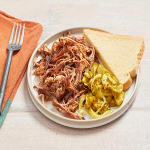 Montreal Smoked Pulled Pork with Curry Pickles_image