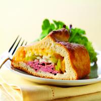 Hot and Hearty Baked Beef Sandwich Loaf_image