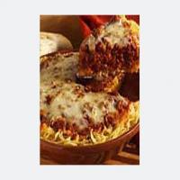 Spaghetti Pizza Pie image
