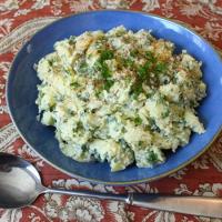 Potato and Mustard Greens Salad_image