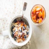 Peach Compote Overnight Oats_image
