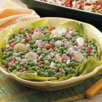 Light and Crunchy Pea Salad image