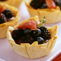 Chocolate Mousse Phyllo Cups_image