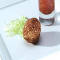 Risotto Milanese Crab Cakes_image