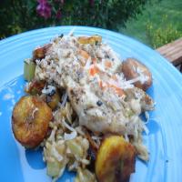 Mojito Chicken With Plantain Fried Rice_image