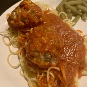 Mama's Best Ever Spaghetti and Mozzarella Meatballs_image