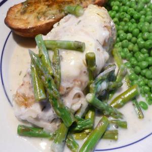 Chicken & Asparagus with Melted Gruyere image