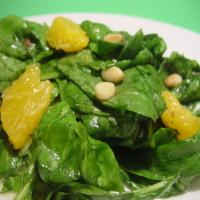 California Wilted Spinach Salad image