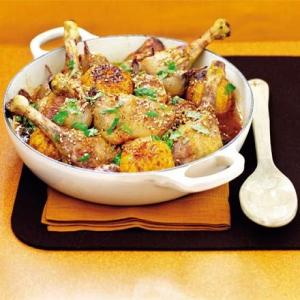 Duck tagine with clementines_image