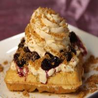 Blueberry Cheesecake Waffles Recipe - (4.5/5) image