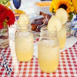 Boozy Hard Peach Lemonade image