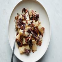 Pasta With Radicchio, Bacon and Pecans image