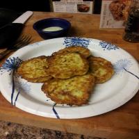 Zucchini-Potato Pancakes image