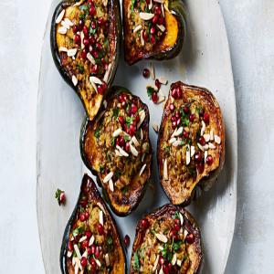 Acorn Squash with Mixed-Grain Stuffing_image
