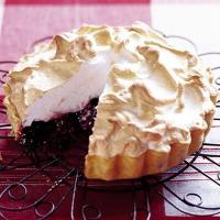 Doris' cherry meringue tart image