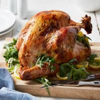 Roast Turkey with Tarragon-Shallot Butter image
