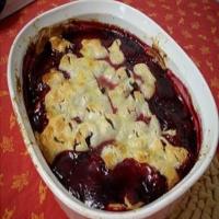 Old Fashioned Cherry Cobbler image