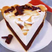 Marshmallow Black-Bottom Pie image