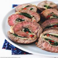 Swiss Cheese & Spinach Stuffed London Broil Recipe - (4.5/5) image