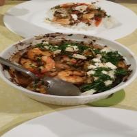 Mean Chef's Baked Prawns With Feta image