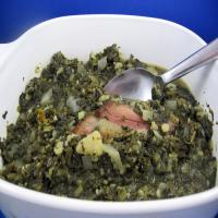 Gruenkohl (Kale) With Pinkel image