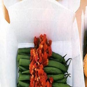 Haricots Verts with Hot Pepper Relish_image