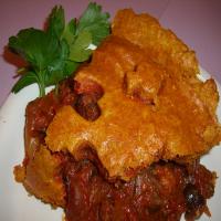 Beef With Black Olives Pie_image