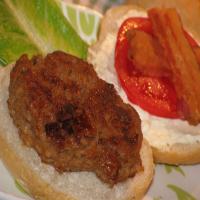 Sweet and Spicy Pork Burgers_image