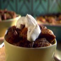 Double Chocolate Bread Pudding with Bourbon Whipped Cream_image