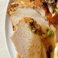 Juniper Brined Turkey With Asian Ginger Butter_image