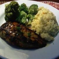 Grilled Chicken with Curry-Soy Sauce_image