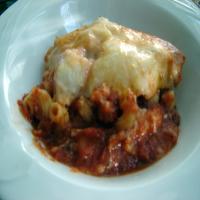 Chicken and Macaroni in Tomato Sauce image