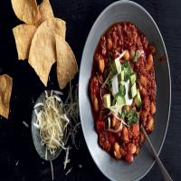 Vegan Chili With Chickpeas, Quinoa, and White Beans image