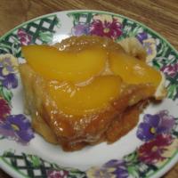 peach upside-down french toast image