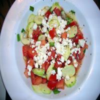 Tomato and Zucchini Salad image